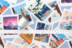Japanese Fabric Travel Polaroids - B - 50cm