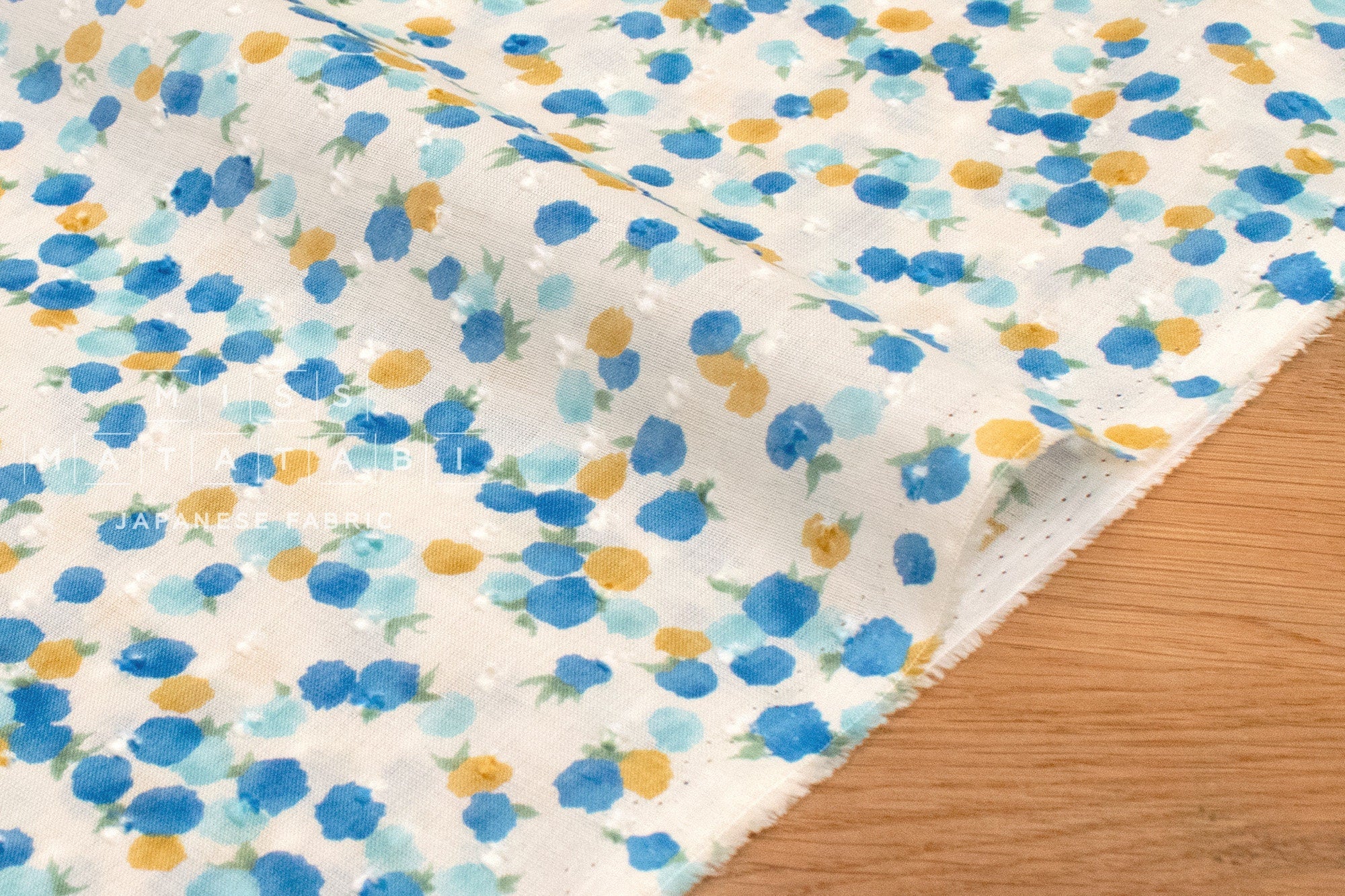 Japanese Fabric Swiss Dots Dobby - C - 50cm