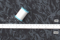 DEADSTOCK Japanese Fabric Hatake Flowers - E - 50cm