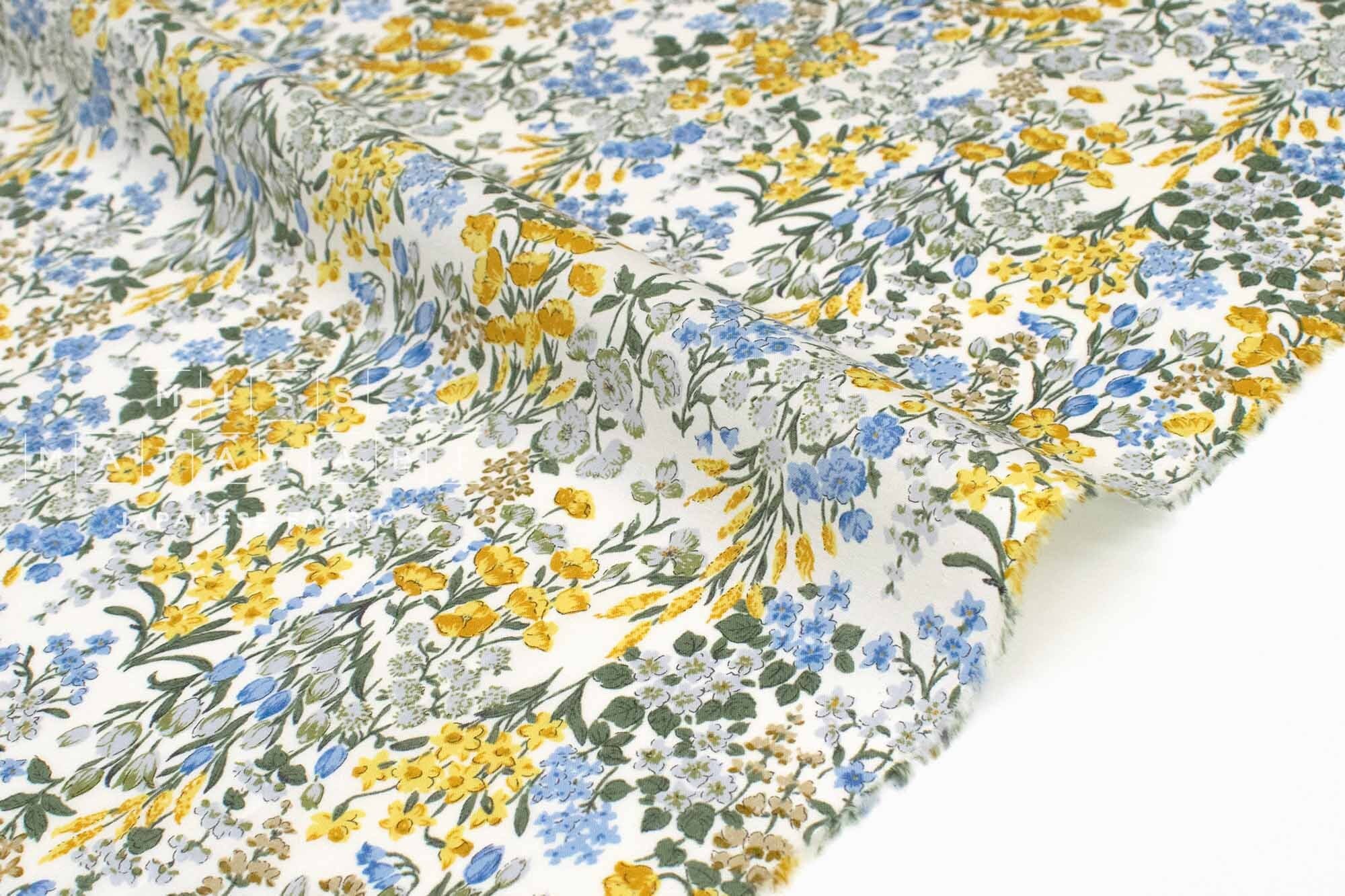 DEADSTOCK Japanese Fabric Everett - A - 50cm