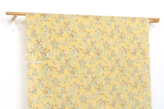 DEADSTOCK Japanese Fabric Diana Brushed Cotton - yellow - 50cm