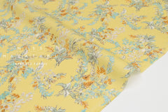 DEADSTOCK Japanese Fabric Diana Brushed Cotton - yellow - 50cm