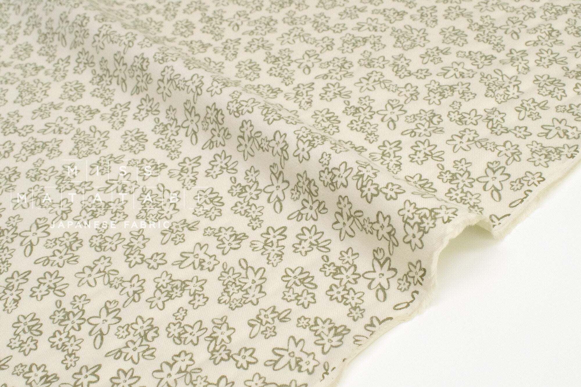 DEADSTOCK Japanese Fabric Mally - A - 50cm