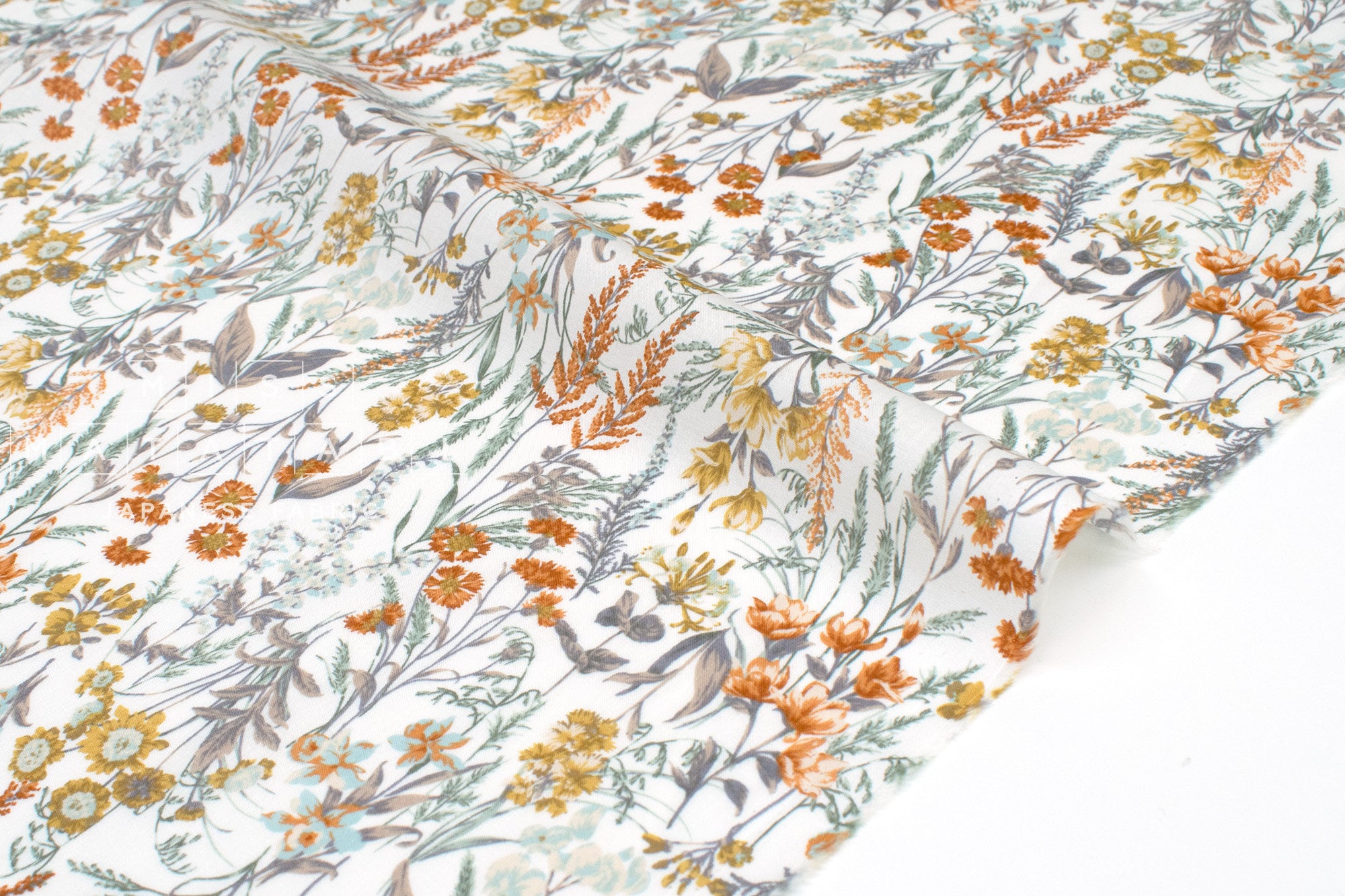 DEADSTOCK Japanese Fabric Heather - A - 50cm