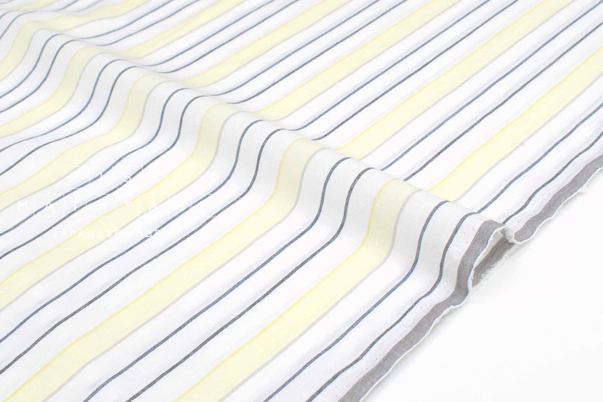 DEADSTOCK Japanese Fabric Yarn Dyed Cotton Collection - 4 - 50cm