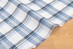 DEADSTOCK Japanese Fabric Yarn Dyed Cotton Collection - 9 - 50cm