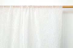 Japanese Fabric Textured Voile - floral - A - 50cm