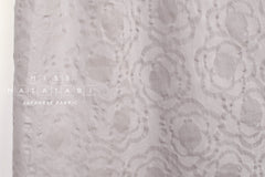 Japanese Fabric Textured Voile - floral - C - 50cm