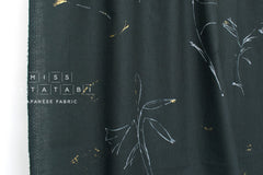 nani IRO Kokka Japanese Fabric GUNSEI linen blend - B - 50cm