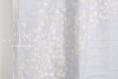 nani IRO Kokka Japanese Fabric Edelweiss Organic Double Gauze - A - 50cm