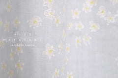 nani IRO Kokka Japanese Fabric Edelweiss Organic Double Gauze - A - 50cm