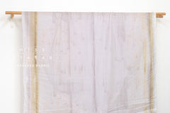 nani IRO Kokka Japanese Fabric - touch a cord kotosen ni fureru - silk cotton blend - A - 50cm