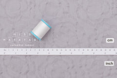 Japanese Fabric Textured Voile - floral - C - 50cm