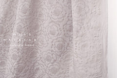 Japanese Fabric Textured Voile - floral - C - 50cm