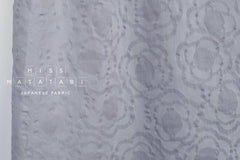 Japanese Fabric Textured Voile - floral - D - 50cm