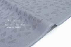 Japanese Fabric Textured Voile - Hearts - D - 50cm