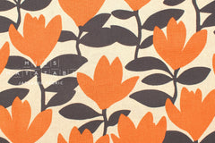 Japanese Fabric Canvas Elyse Flowers - A - 50cm