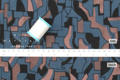 Japanese Fabric Salka Brushed Cotton - E - 50cm