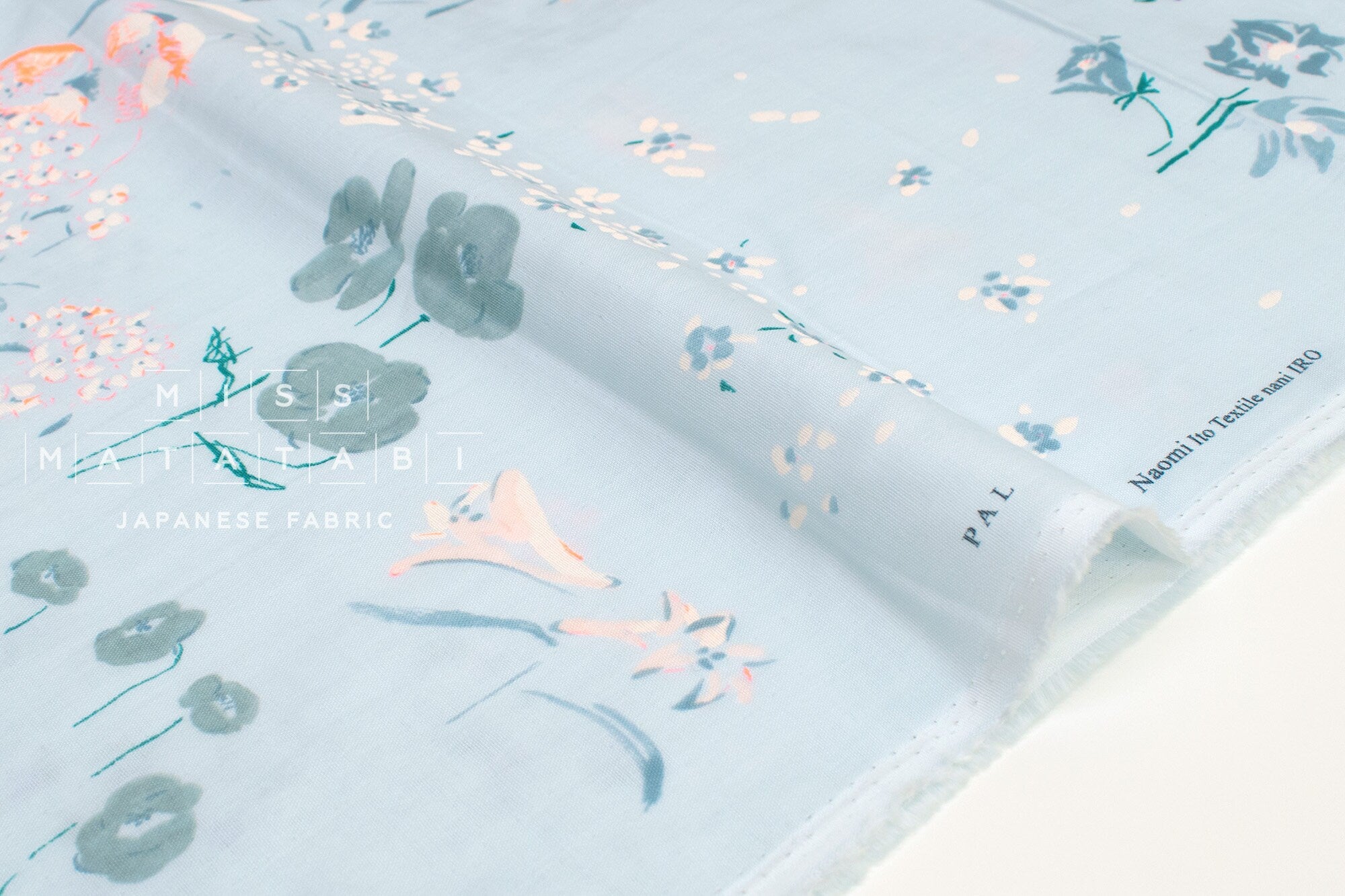 nani IRO Kokka Japanese Fabric PAL Organic Double Gauze - A - 50cm