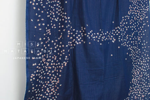 nani IRO Kokka Japanese Fabric Edelweiss Organic Double Gauze - D - 50cm