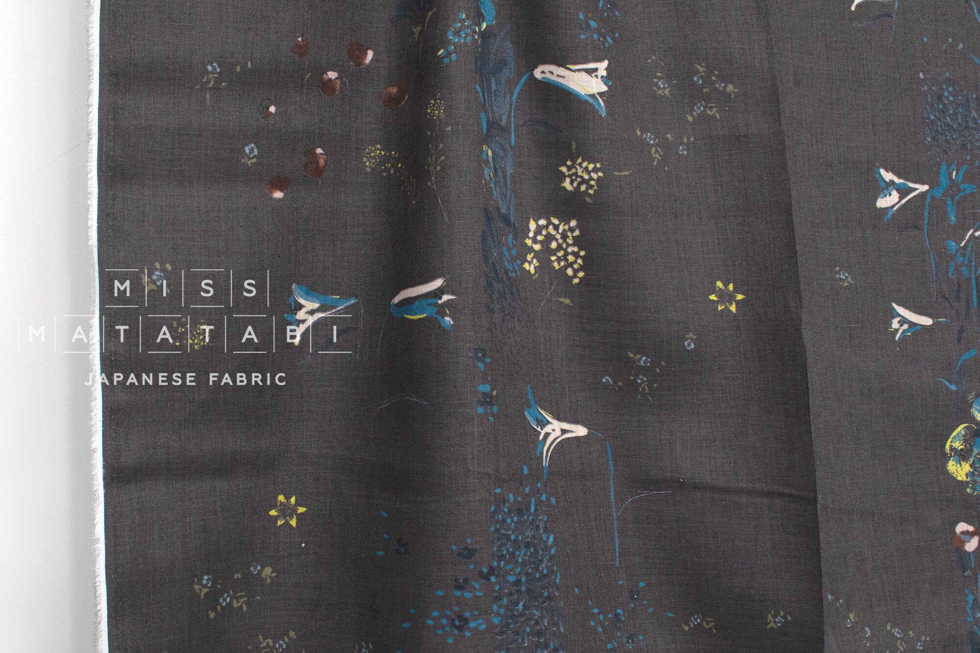 nani IRO Kokka Japanese Fabric PAL Linen - B - 50cm