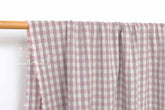 Japanese Fabric Shokunin Collection Yarn-Dyed Check - pink - 50cm
