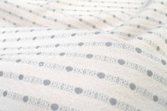 Japanese Fabric Shokunin Collection Yarn-Dyed Dot Dobby - cream - 50cm