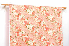 Japanese Fabric Sakura in Bloom Slub Cotton - pink - 50cm