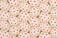 Japanese Fabric Cotton Ripple Annabelle - C - 50cm