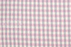 Japanese Fabric Shokunin Collection Yarn-Dyed Check - pink - 50cm