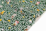 Japanese Fabric Dojou Sukui Cats - A - 50cm