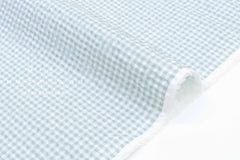 Japanese Fabric Tiny Gingham Ripple - F - 50cm