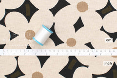 Japanese Fabric Yomogi Flowers - D - 50cm