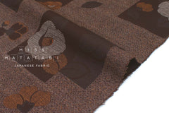 Japanese Fabric Tsubaki Monyo - C - 50cm