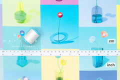 Japanese Fabric Virtual Floral - 50cm