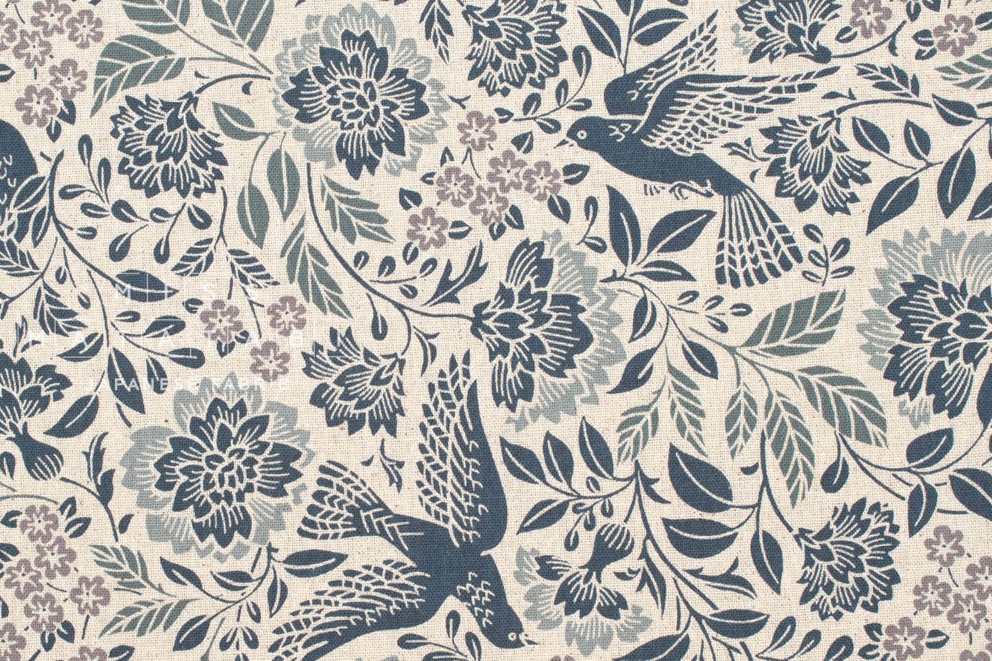 Japanese Fabric Canvas Aurelia in the Garden - 50cm