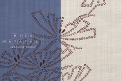 Shokunin Collection Hand-printed Chusen Japanese Yukata Fabric - Matsu no Ki - 50cm