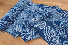 Shokunin Collection Hand-printed Chusen Japanese Yukata Fabric - Cho Rurikon - 50cm