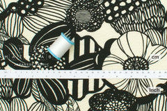 Japanese Fabric Cotton Ripple Wild Floral - A - 50cm