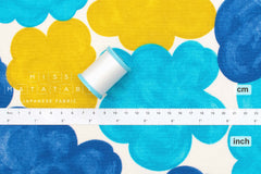 Japanese Fabric Cotton Clouds - B - 50cm