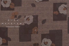 Japanese Fabric Tsubaki Monyo - C - 50cm