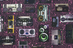 Japanese Fabric Boombox - 50cm