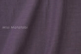 Kobayashi solid double gauze - purple