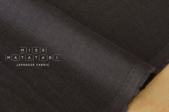 Kobayashi solid double gauze - charcoal