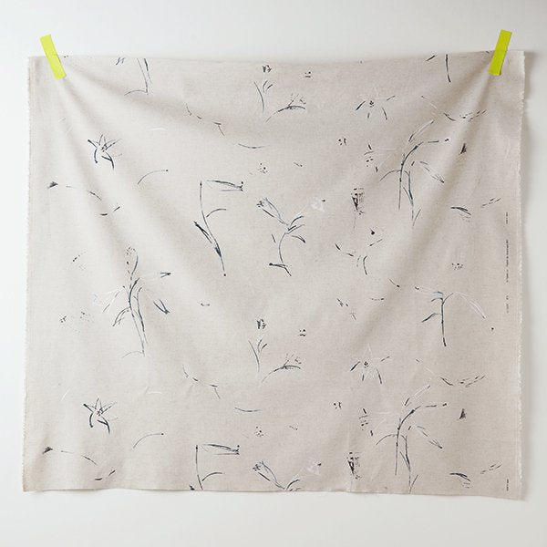 nani IRO Kokka GUNSEI linen blend - C