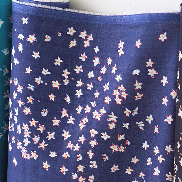 nani IRO Kokka Edelweiss Organic Double Gauze - D