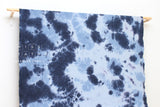 DEADSTOCK Japanese Fabric Handprinted 100% linen - 3 - 50cm