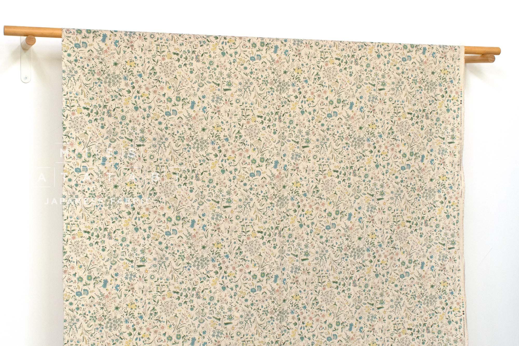 Japanese Fabric Botanist Blooms - 1B - 50cm