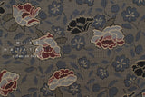 Japanese Fabric Hana Chirashi Tsumugi - D - 50cm