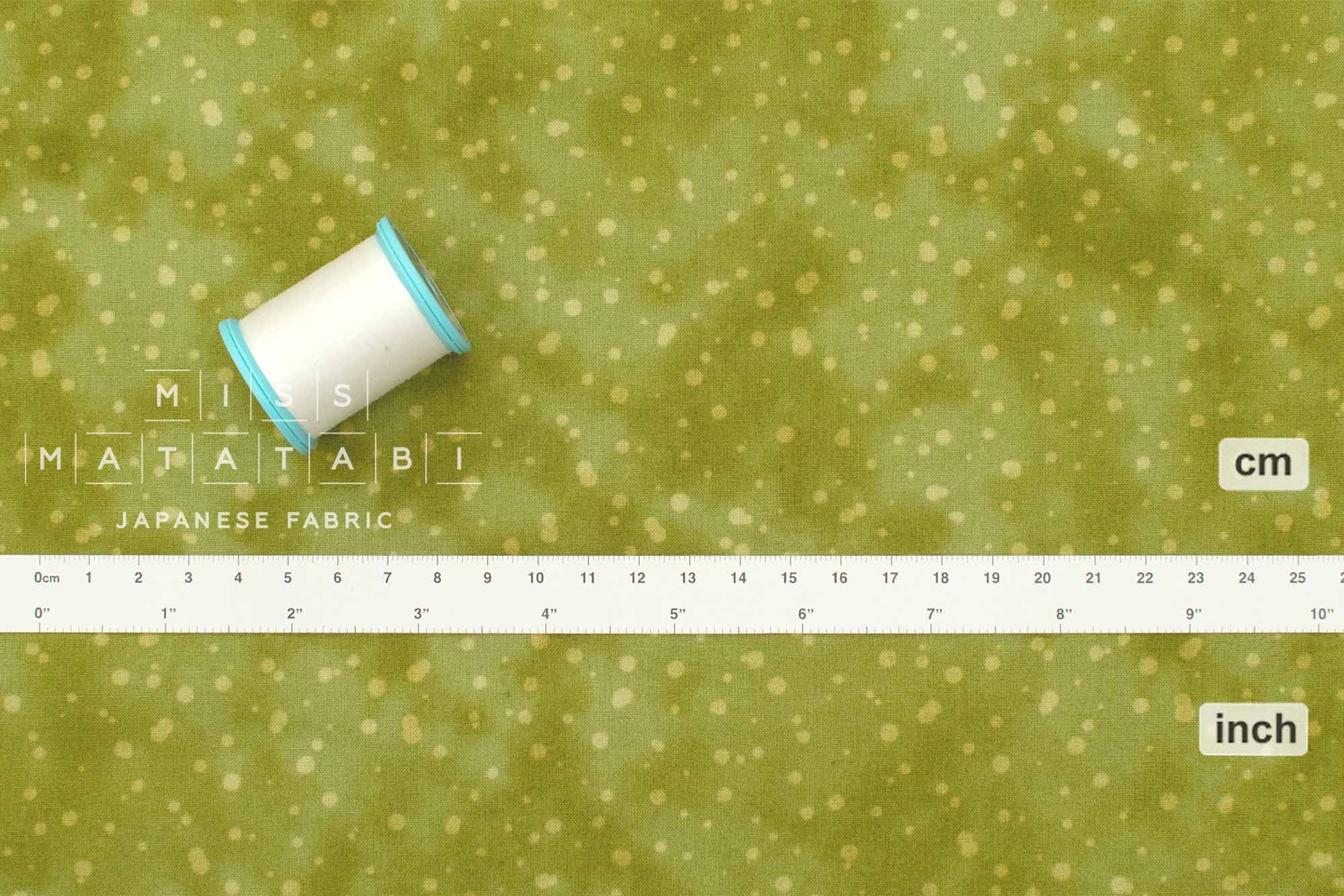 Japanese Fabric Snowdrops - I - fat quarter